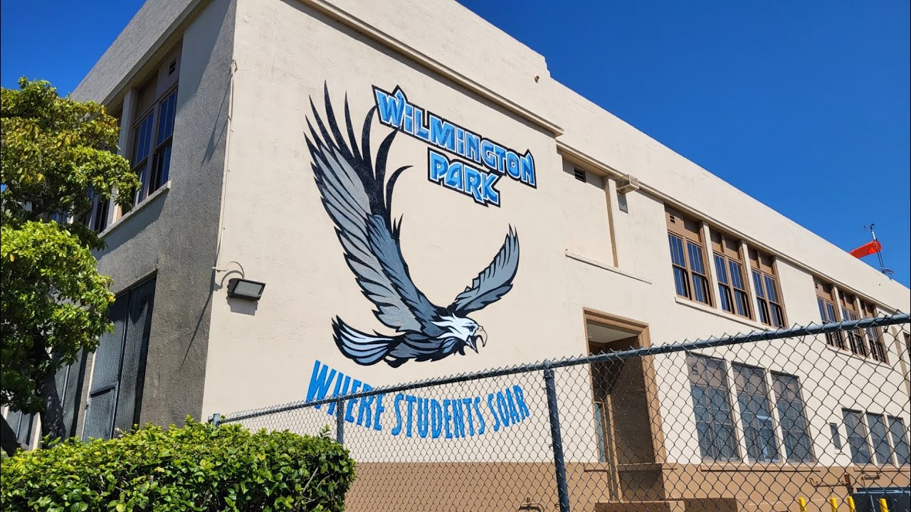 BHS 03-07-25 Wilmington Park Elementary Banning High School Marching Pilots