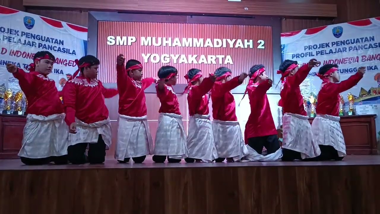 7F Bahasa Muchild - 2025 Tari Saman Putra : SMP Muhammadiyah 2 Yogyakarta