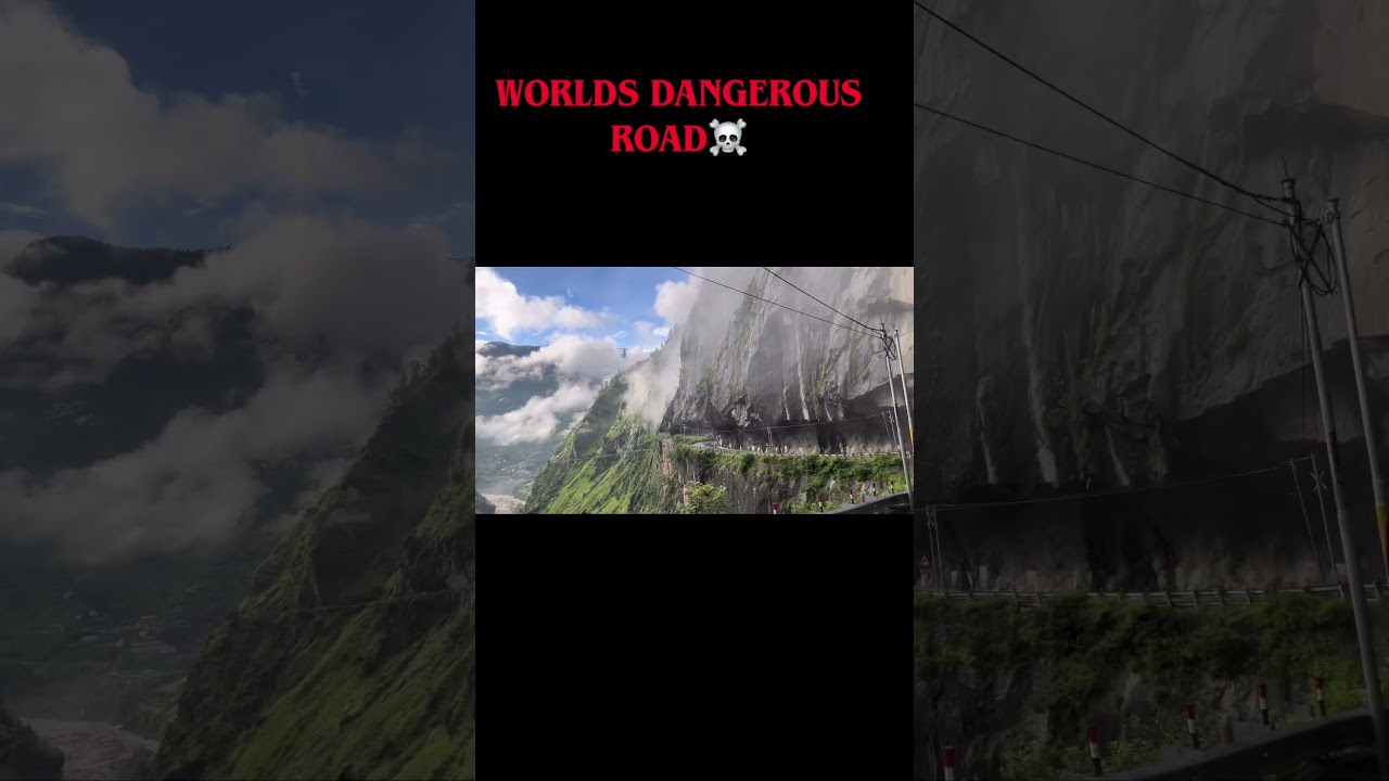 World most dangerous road🏔️☠️ tranda dhank kinnaur 
