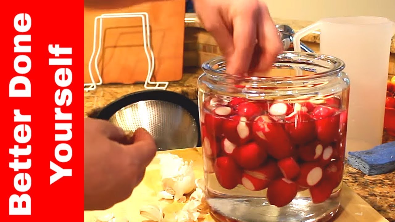 Как приготовить вкусную ферментированную редиску