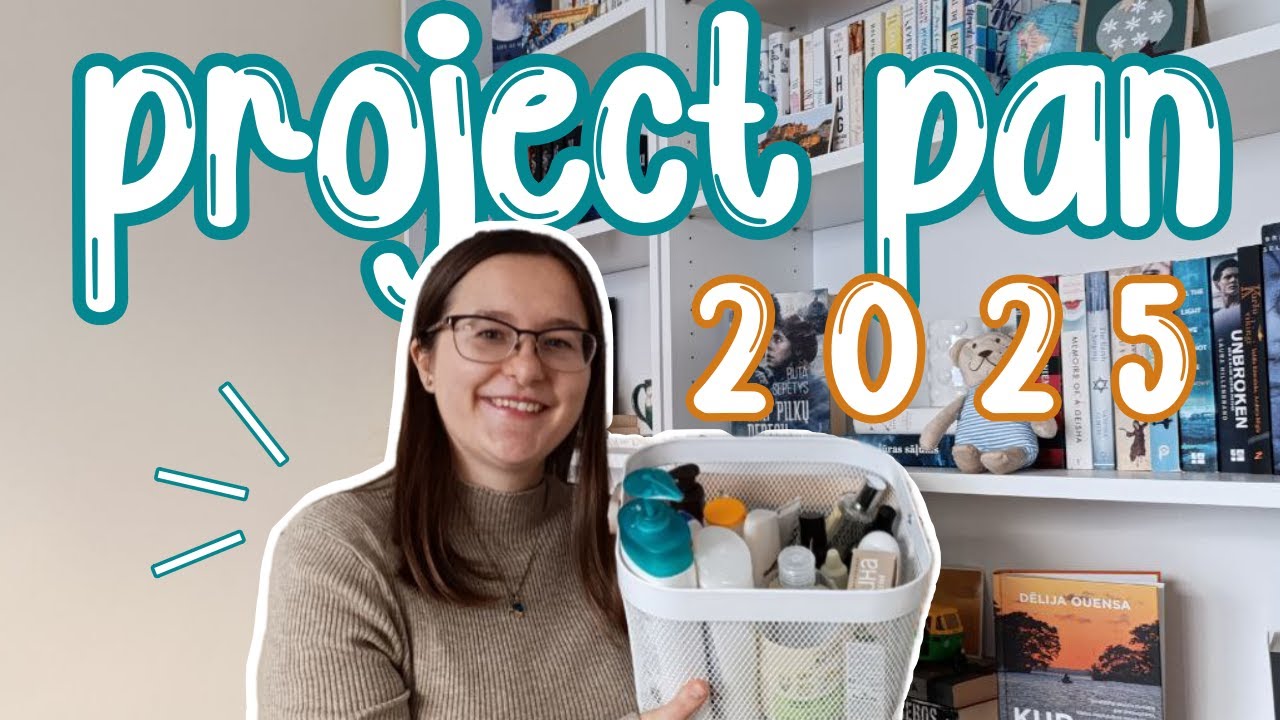 Skincare & make-up I want to use up in 2025 // Project pan 2025