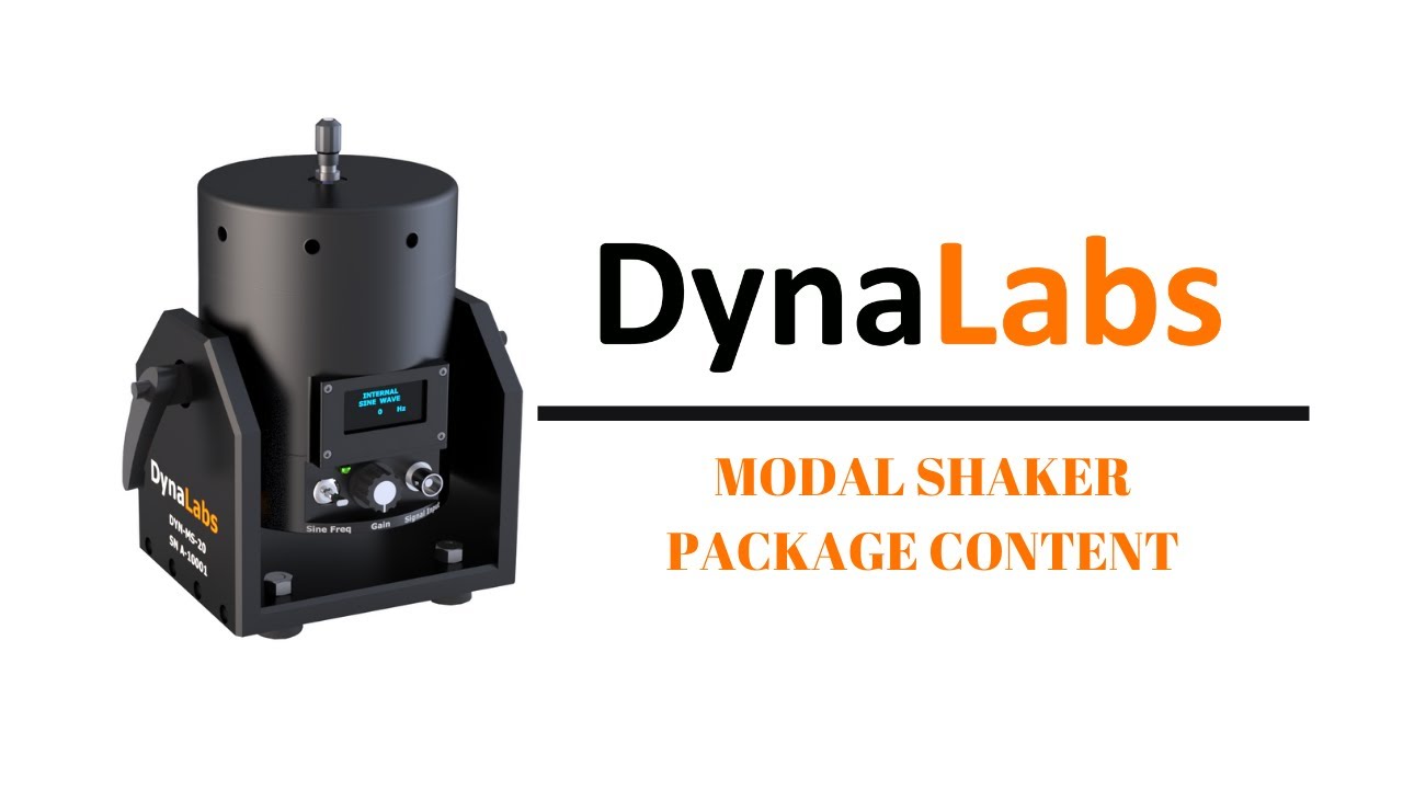 MODAL SHAKER(MS) Package Content