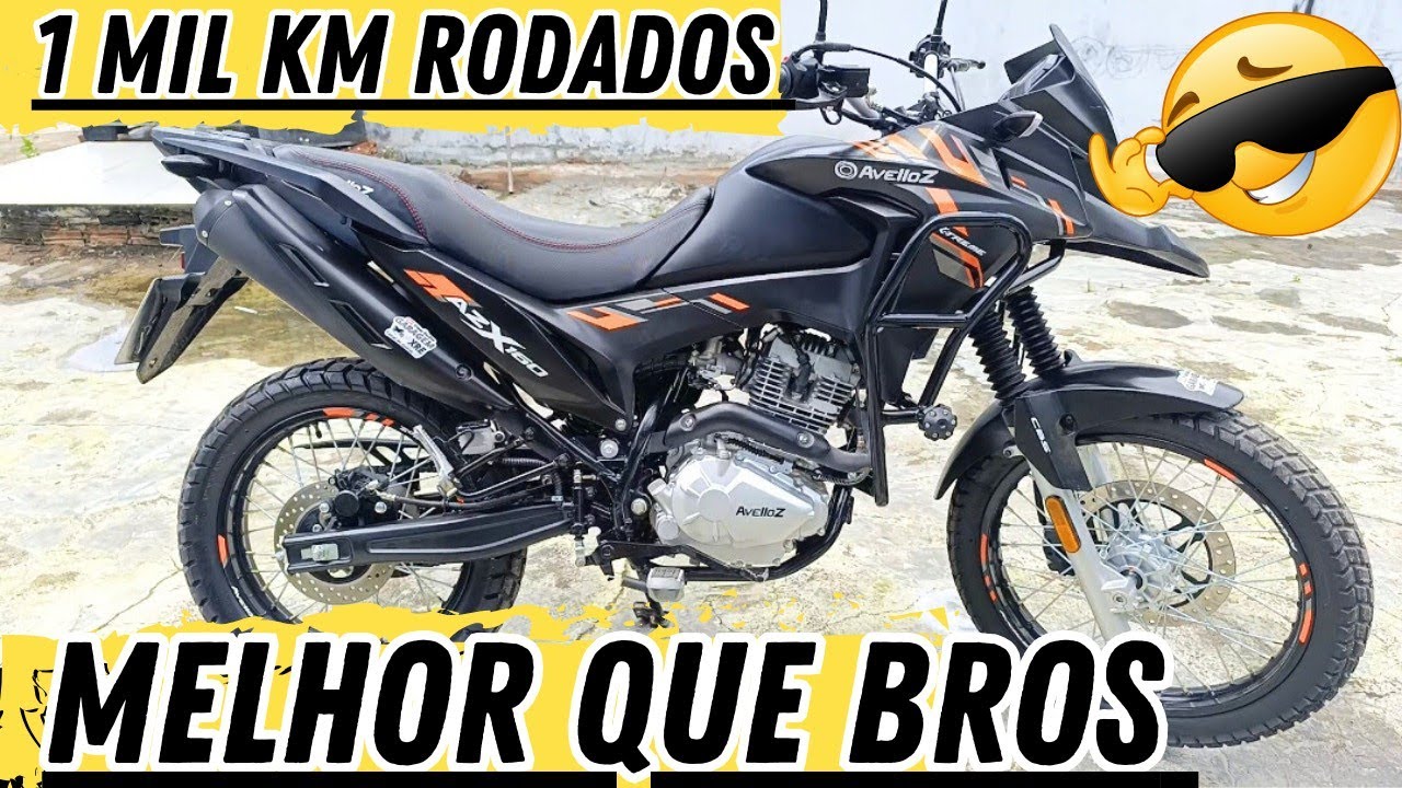 Avelloz 160 depois de mil km . Primeira revisão. Preço de Shineray qualidade de Honda 