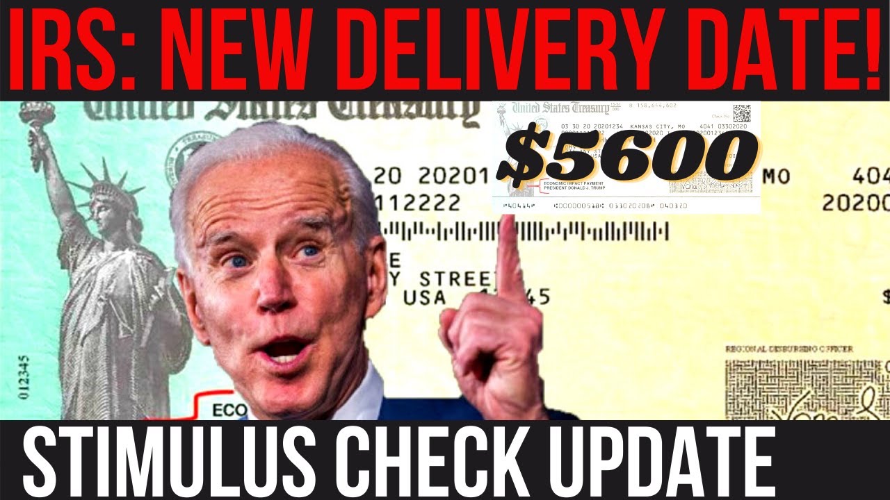 YES! IRS RELEASES OFFICIAL PAYMENT DATE! $1400 Stimulus Check Update