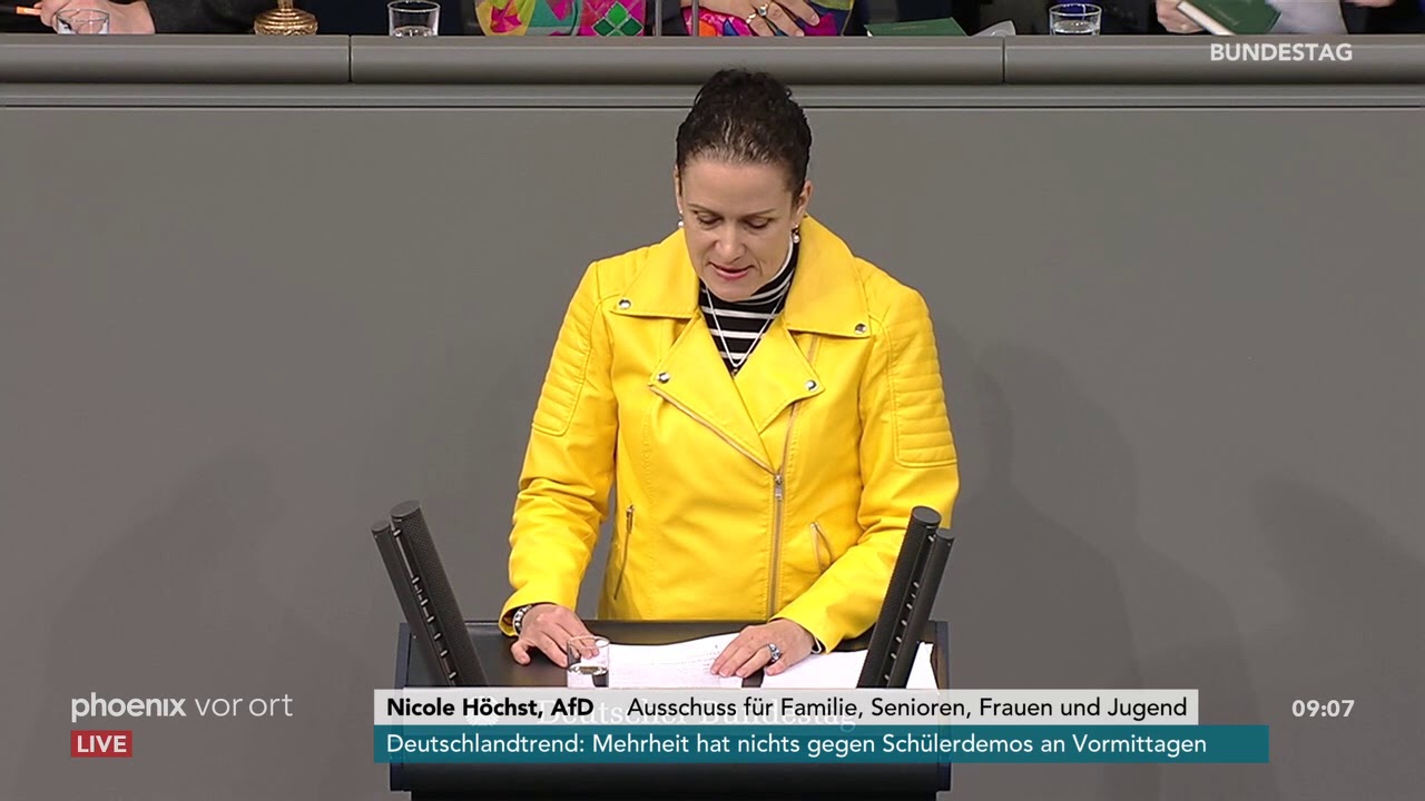 Bundestagsdebatte zur Teilzeitmöglichkeit in Freiwilligendiensten am 22.02.19