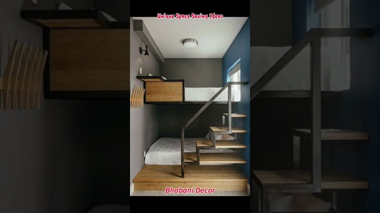 Unique Space Saving Ideas||Small Room Design Ideas||#beautifulhouse #beautiful #design