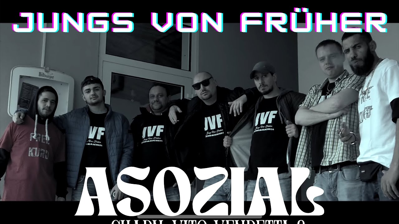 ASOZIAL - SHADN, VITO VENDETTA & HECKtik824 (MSmedia Video Clip) prod.by DJ Release Frankfurt