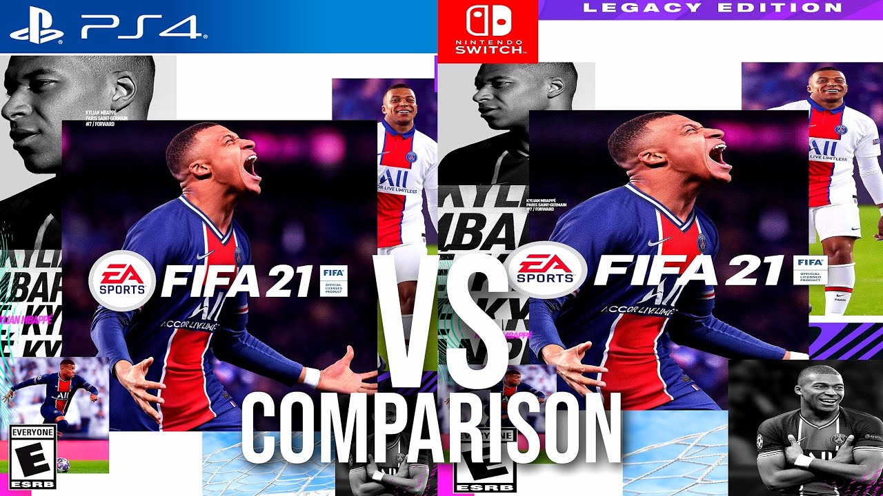 FIFA 21 PS4 Vs Nintendo Switch