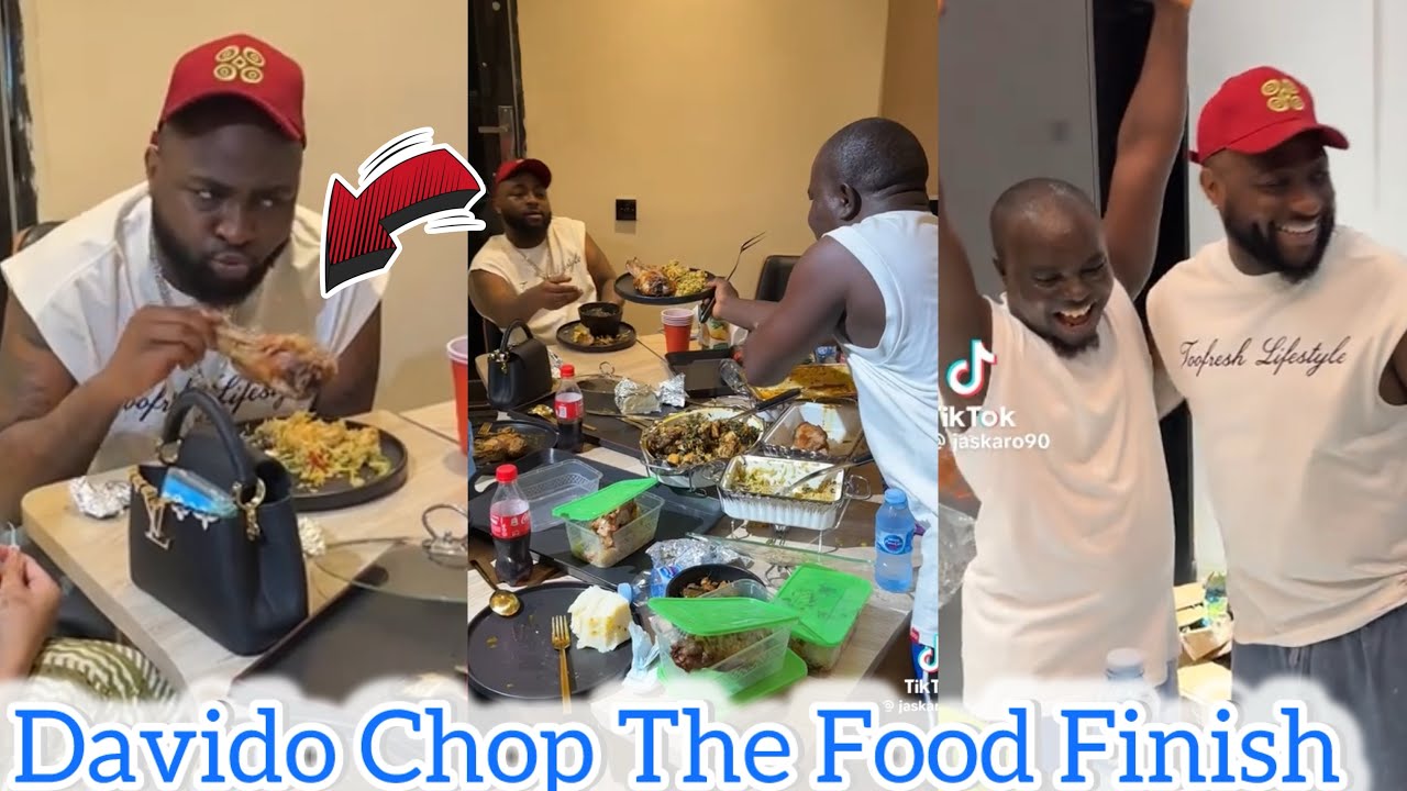 DAVIDO DON SCATTER EVERYWHERE DASH JASKARO 10 MILLION AFTER COOKING FOR HIM 