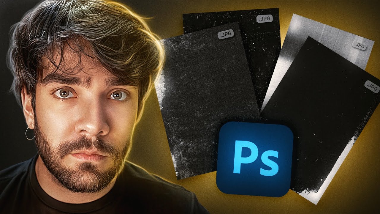 você está usando TEXTURAS da FORMA ERRADA no PHOTOSHOP | Photoshop Tutorial