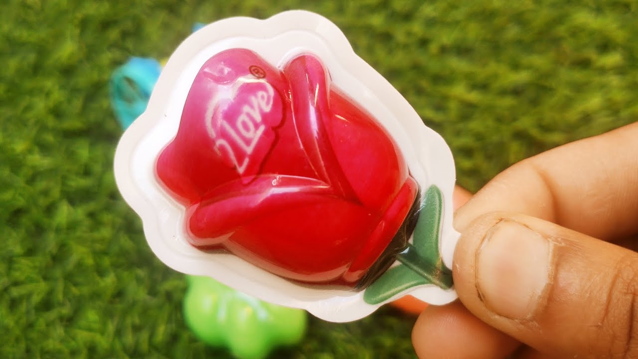 Mini brend Rose jelly 🌹 🌹🥰#asmr #unboxing #atozcandys