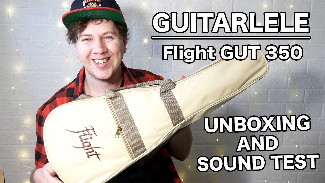 Flight Guitarlele GUT350 UNBOXING AND TEST - Perfect For Traveling!