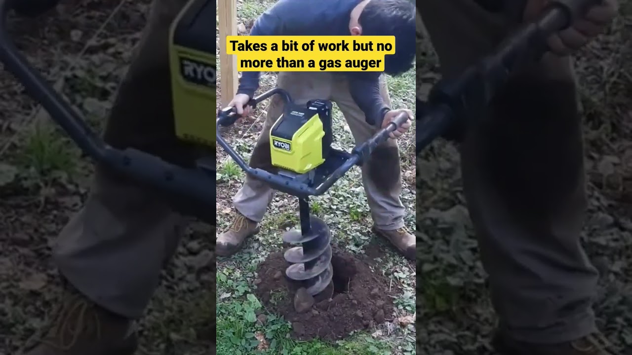 Стоит ли покупать шнек Ryobi 40V?