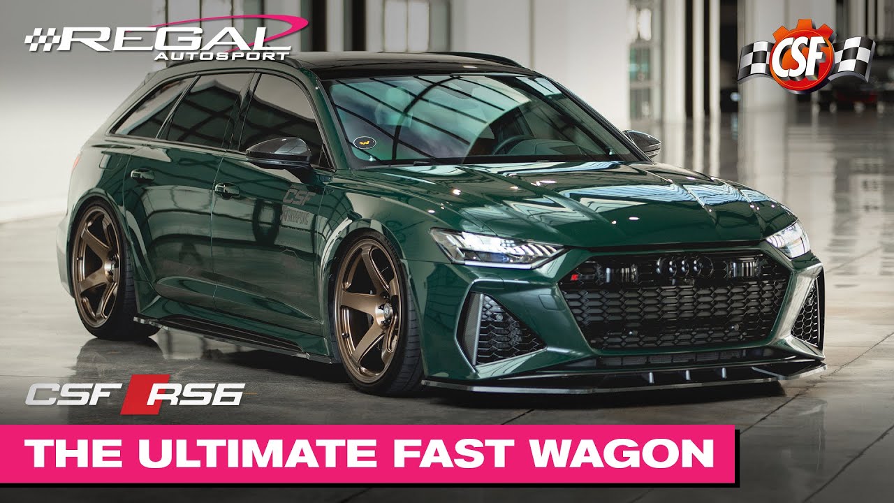 ИДЕАЛЬНЫЙ АВТОМОБИЛЬ НА КАЖДЫЙ ДЕНЬ: AUDI C8 RS6 мощностью 800 л.с./1000 т.ч. от CSF