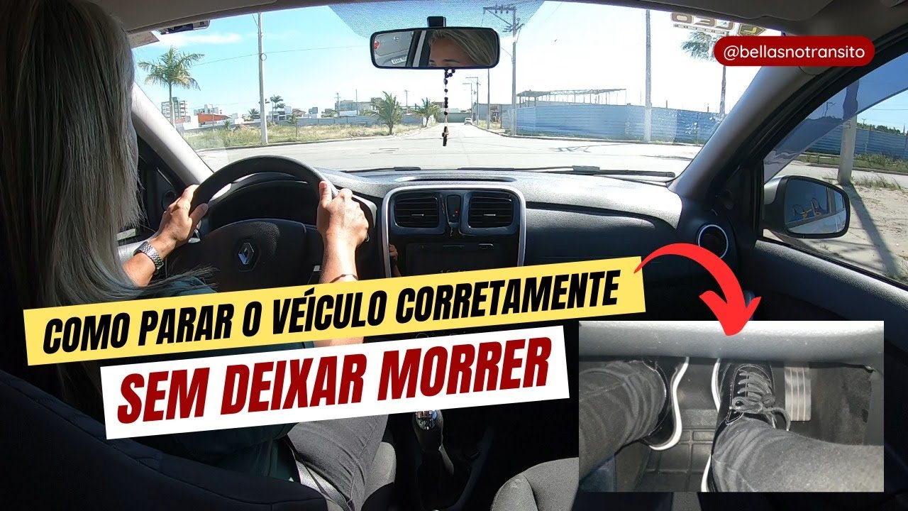 Como PARAR O VEICULO Corretamente - Sem DEIXAR MORRER