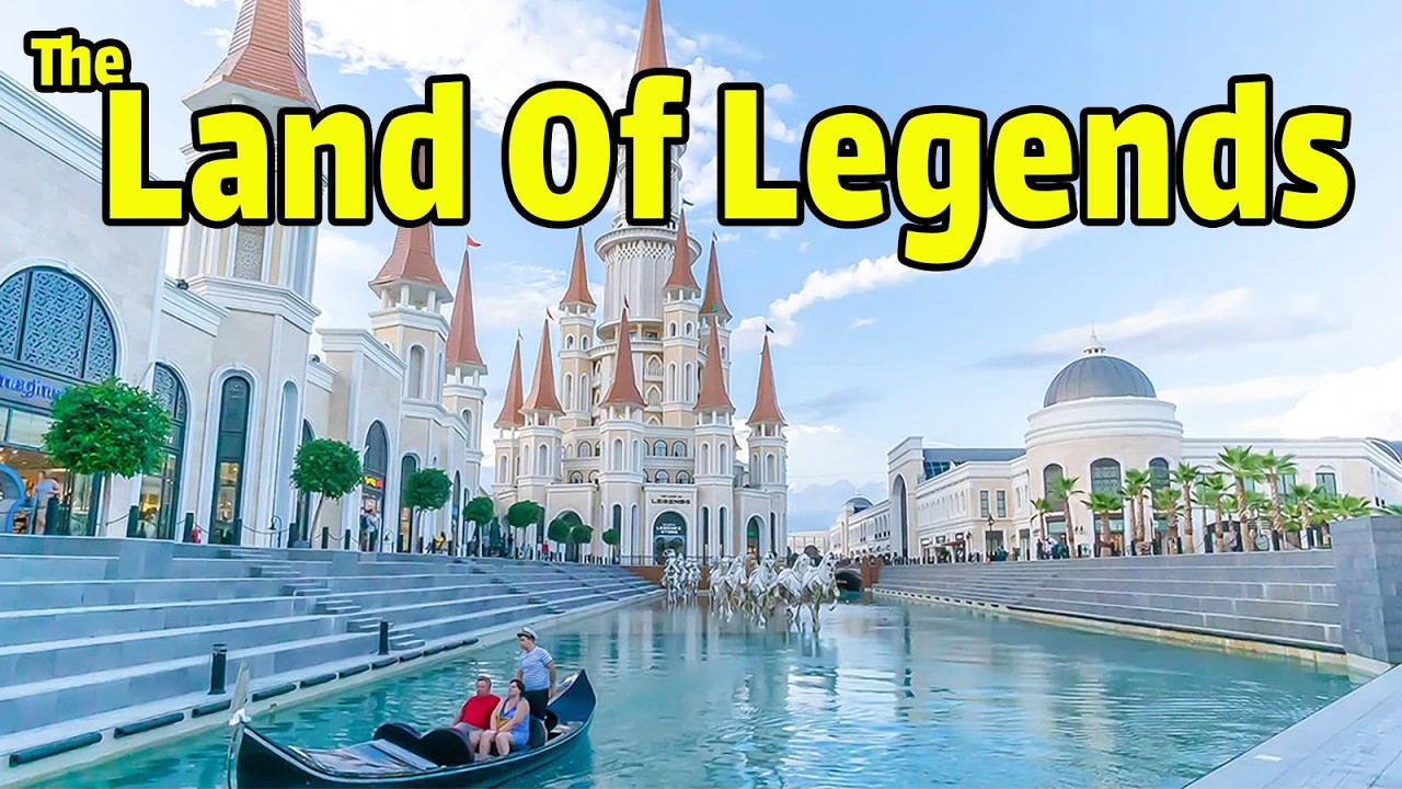 I Spent 1 Days in The Land of Legends and Discovered This / ANTALYA WALKING TOUR Travel Vlog