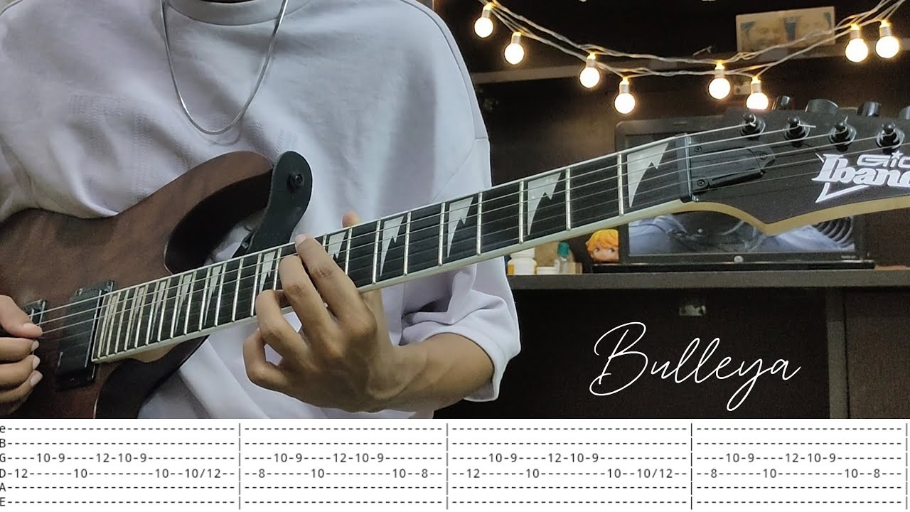 Bulleya | Guitar Intro | Tabs | Guitar Cover | Tutorial | Lesson | Tabs
