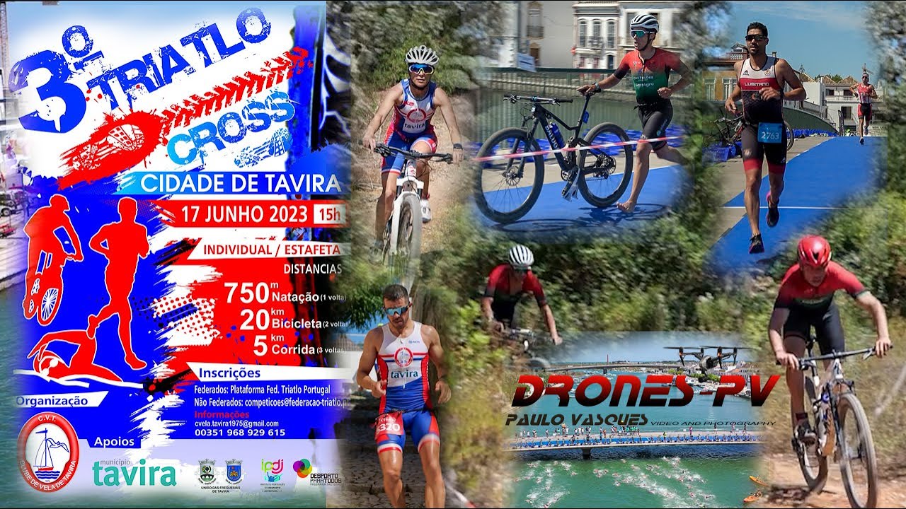 3º Triatlo Cross Cidade de Tavira, 17 junho 2023 - Drones-pv