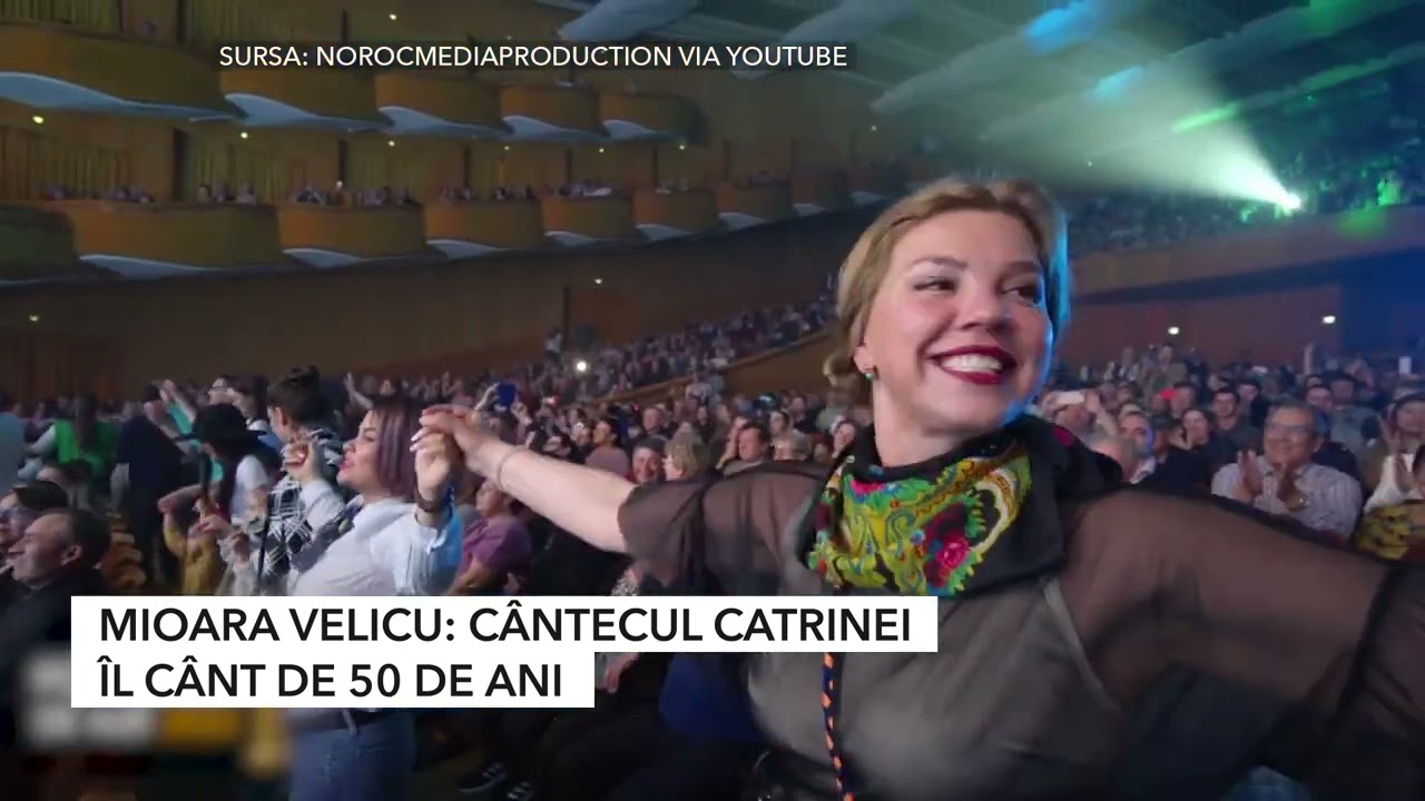 LA MULȚI ANI MIOARA VELICU, 80 DE ANI DE VIAȚĂ, 60 DE ANI DE CÂNTEC!