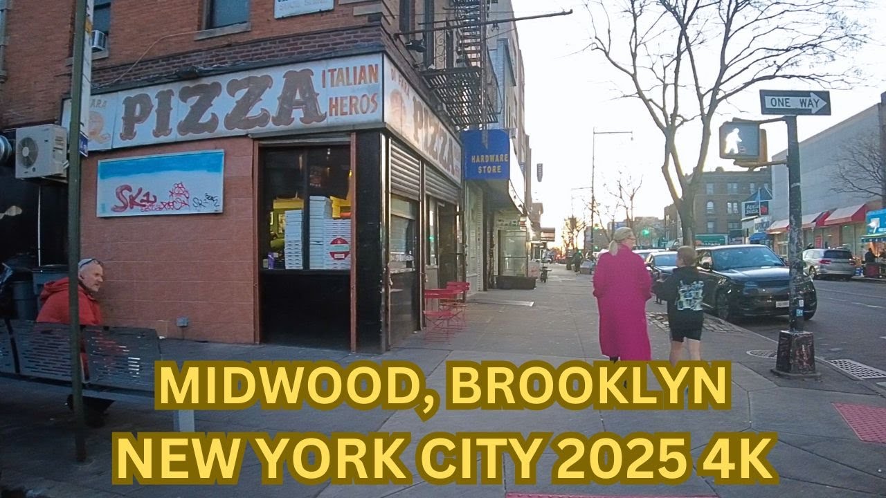 Life in Midwood Brooklyn. March 2025 New York City Walking Tour 4K