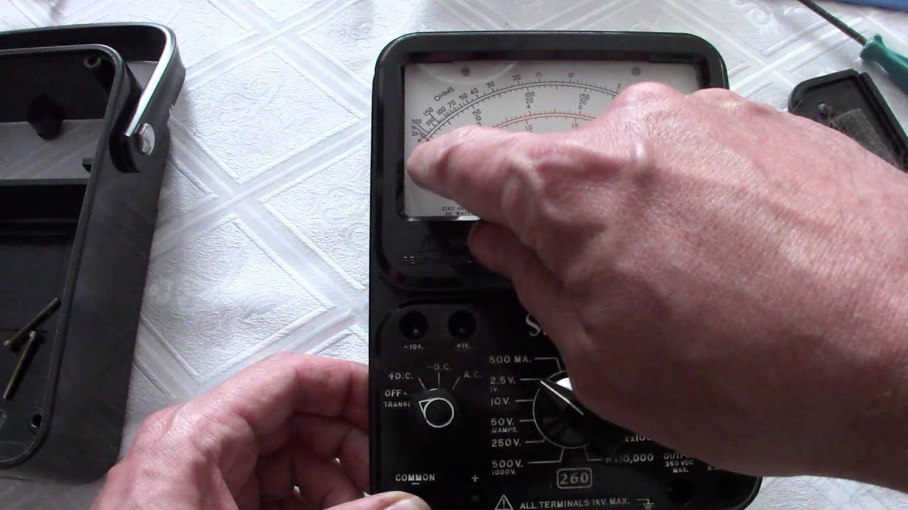 Inside the Simpson 260 Series 7 Multimeter