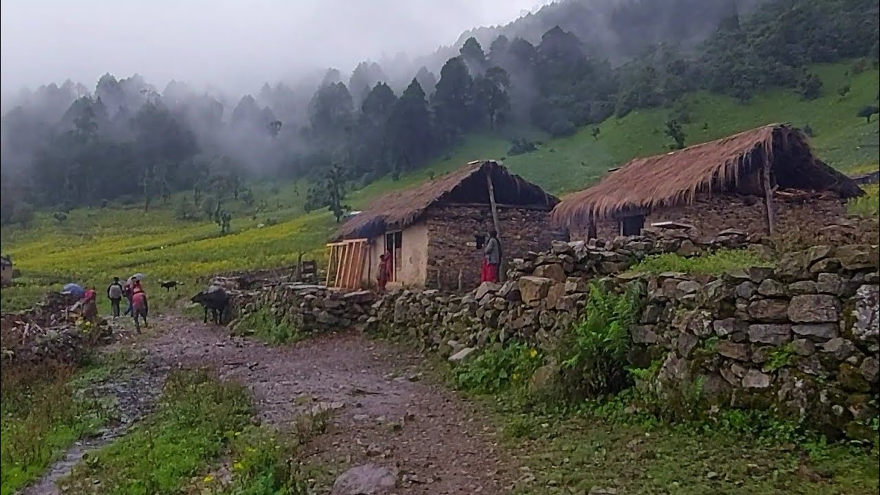 Peaceful and Relaxing Life in Nepal’s Mountains During Rainy Season by IamSuman