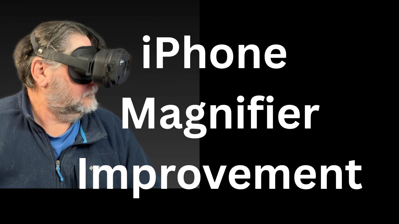 iPhone 16 Pro + носимая лупа Maggie IVR: тест в реальных условиях при слабом зрении