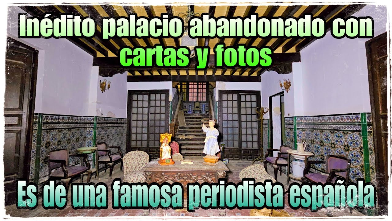 ¡INÉDITO! Este Palacio Abandonado Pertenece A Una Famosa Periodista Española // AnitaNext