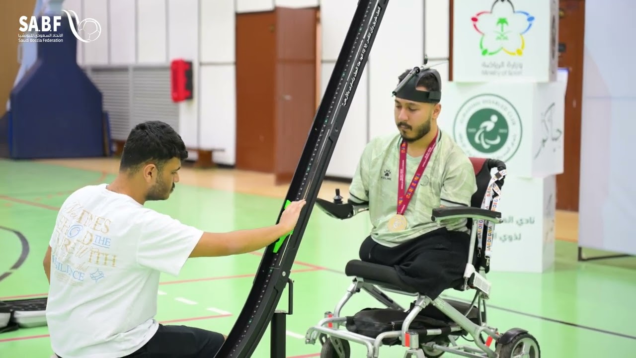 قصة البطل الملهم بطل #الإتحاد_السعودي_للبوتشيا