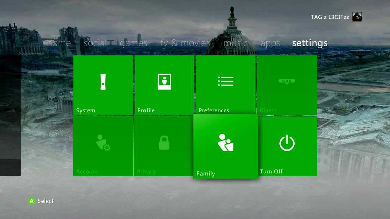 How to change your country and language settings xbox 360