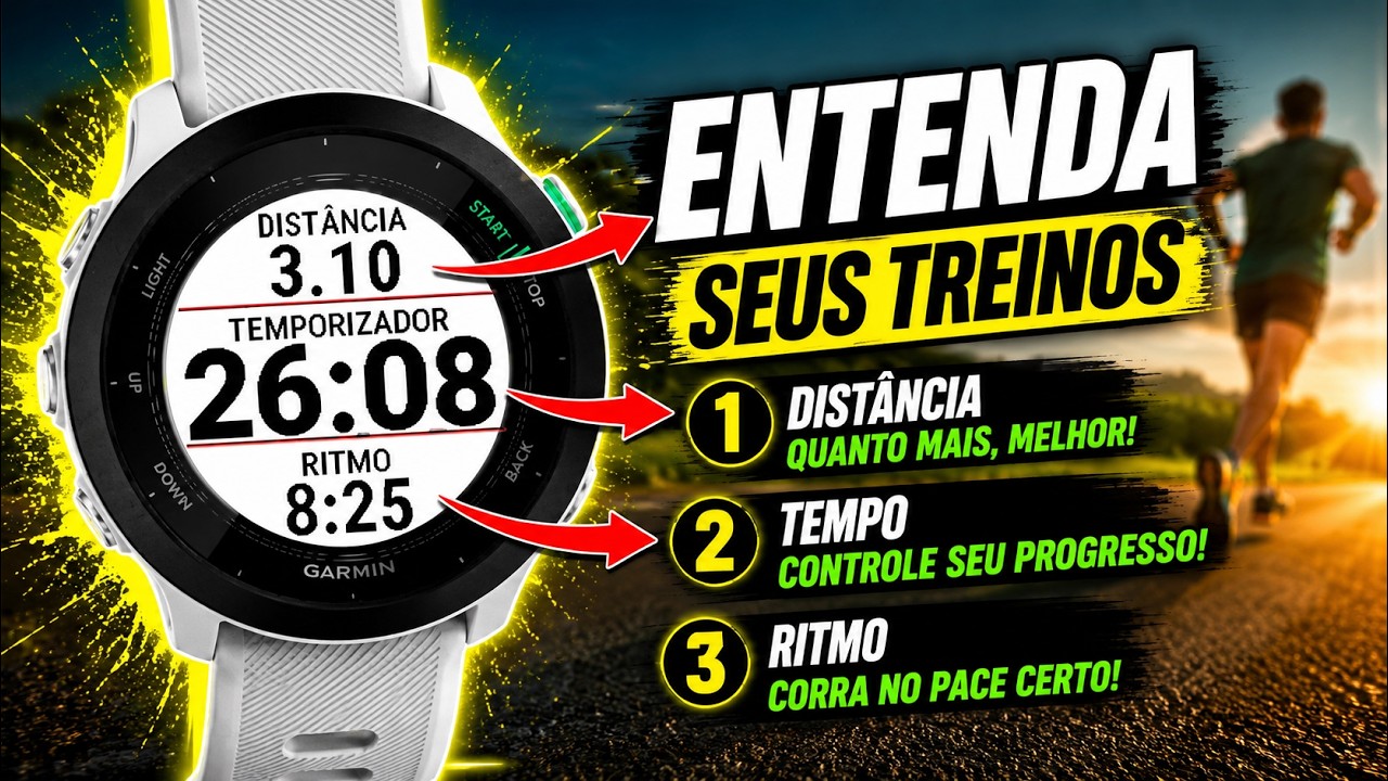 AJUSTE a TELA de dados do GARMIN