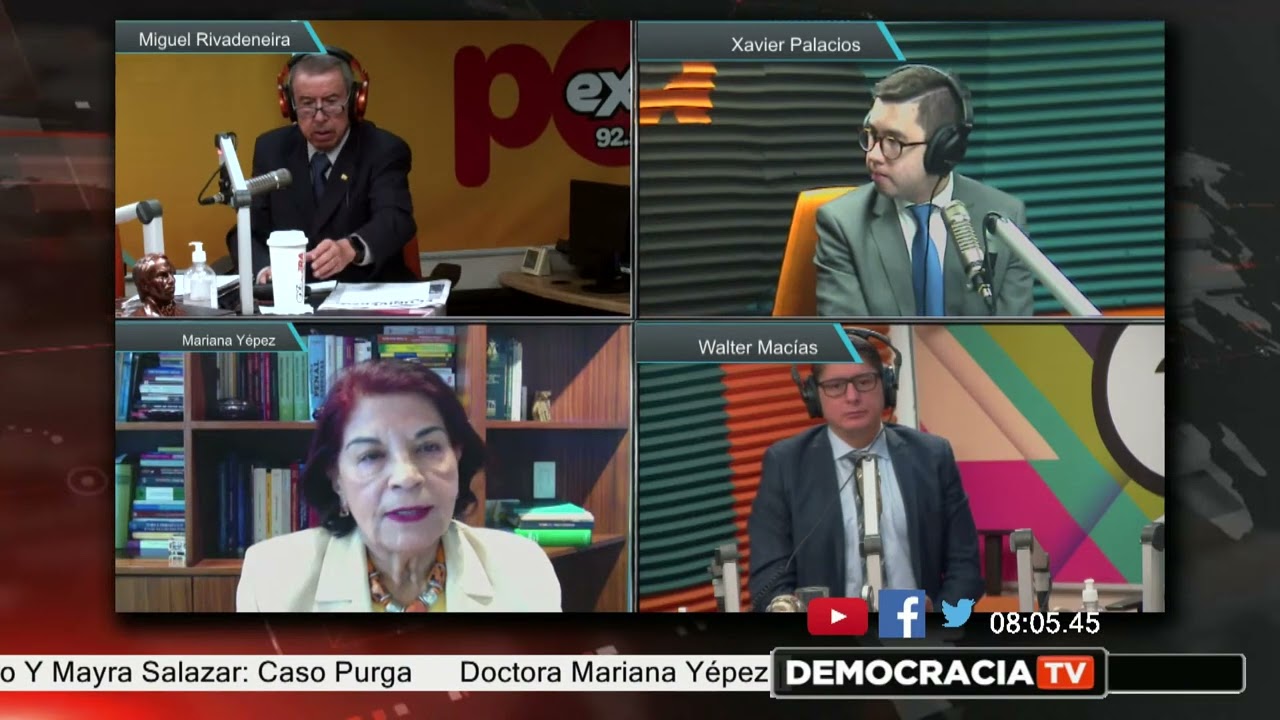 Testimonio Anticipado De Daniel Salcedo Y Mayra Salazar: Caso Purga