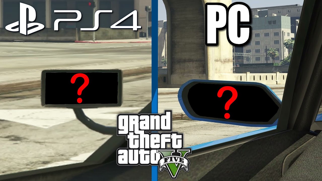 GTA 5 - PS4 vs PC Legacy Graphics Comparison