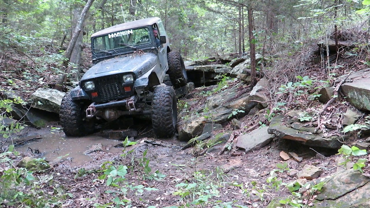 yj trail ride tons 42's