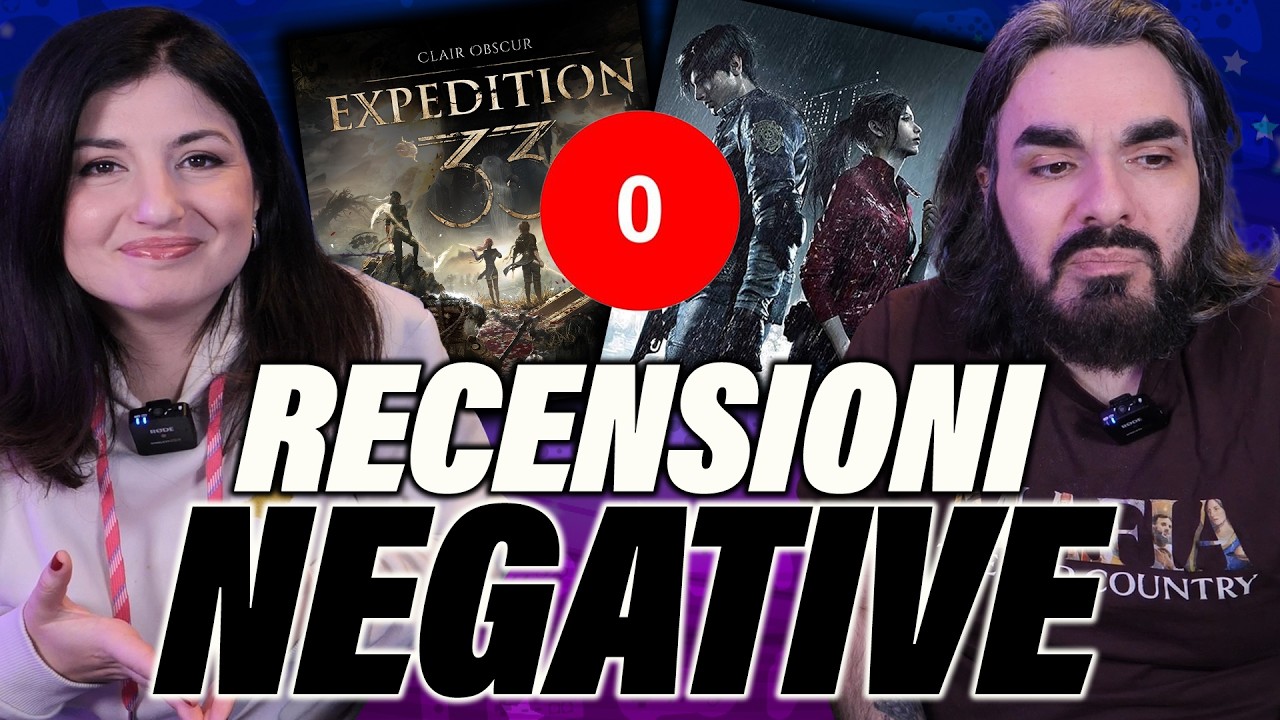 REAGIAMO alle RECENSIONI NEGATIVE più assurde di giochi BELLI!