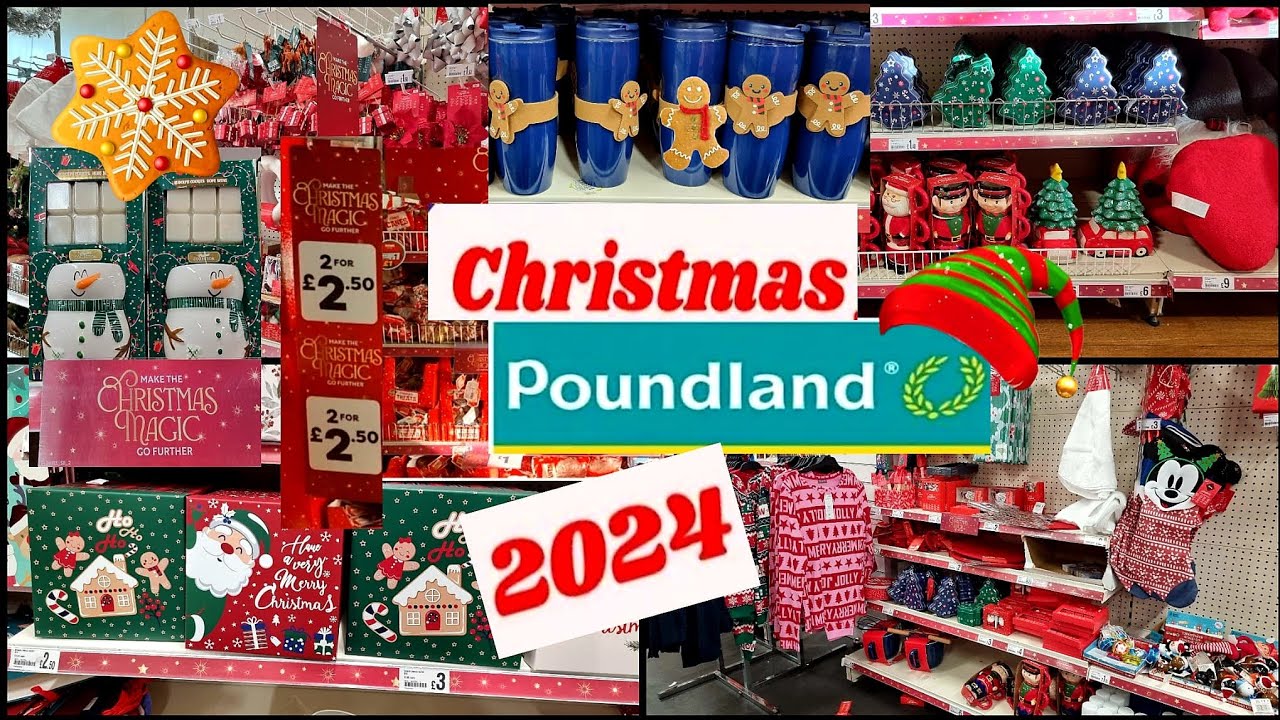 POUNDLAND CHRISTMAS Edition 2024  | Home Decor, Gifts & More #poundland