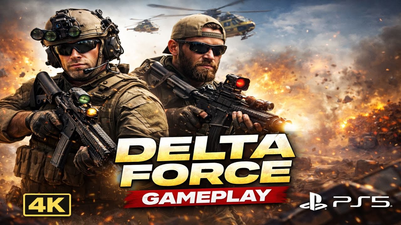 DELTA FORCE | BRUTAL PS5 GAMEPLAY 🔥DELTA FORCE PS5 – NONSTOP ACTION.