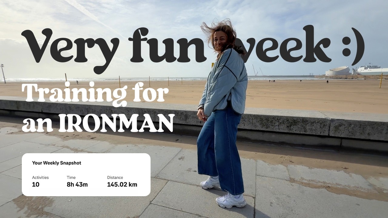 9 HOURS of IRONMAN Training in One Week?! | IRONMAN Barcelona Prep | Sofia Franek