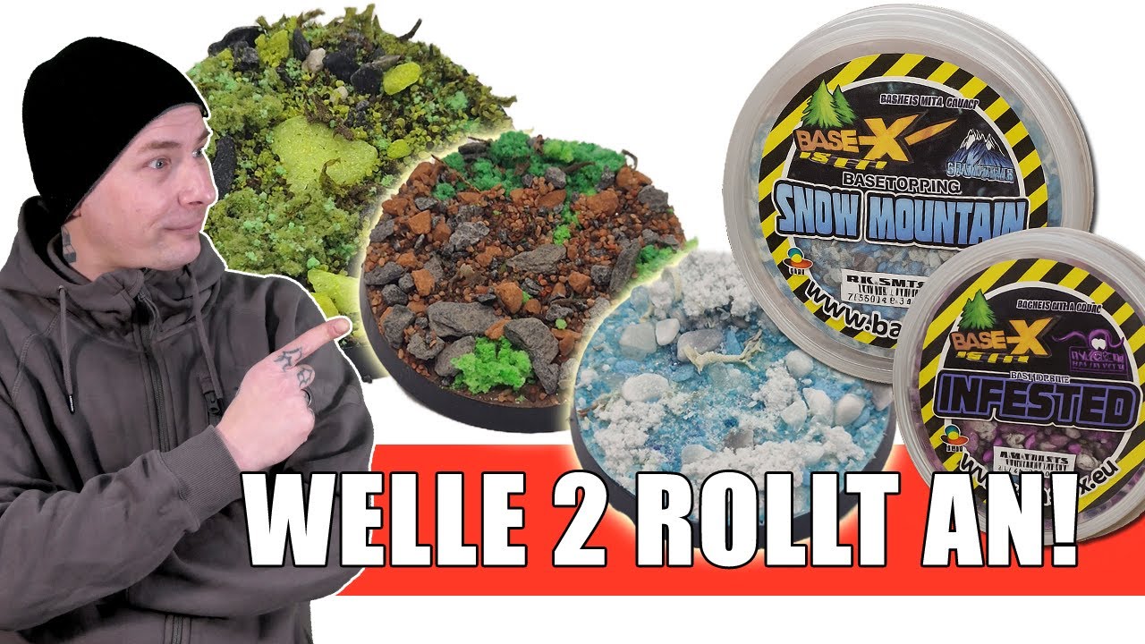 BASE X Welle 2 ist da! Über 15 neue Produkte für deine Bases 🔥
