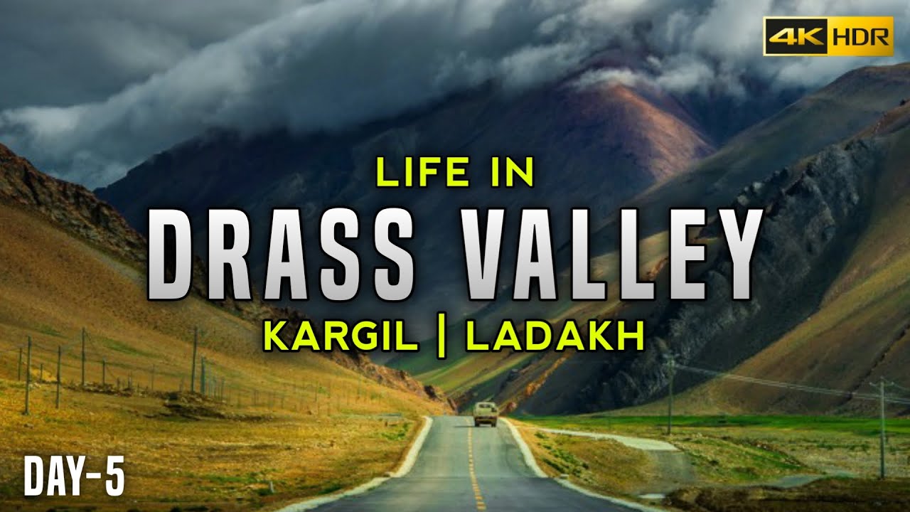 Life in Drass Valley Kargil | Ladakh Bike Trip in 2025