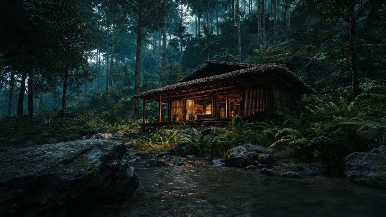 Ethereal Woodland Sanctuary 🌲 Medieval Ambience for Sleep (1 Hour)
