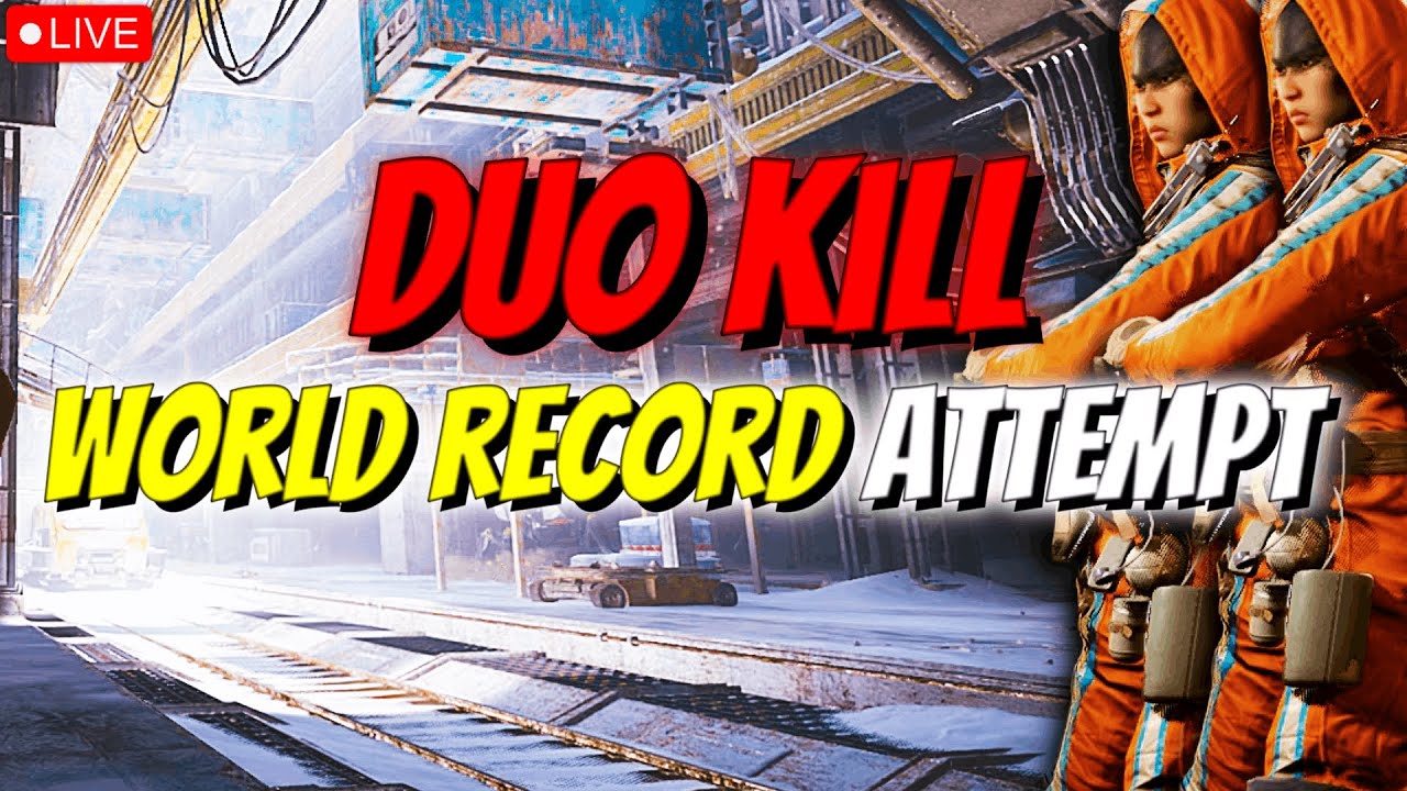 🔴LIVE - GOING FOR DUO WORLD RECORD! 1800K'OS🔴 (Portrait)
