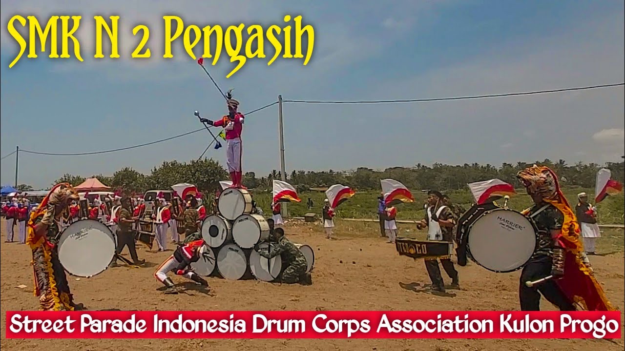 Drumband SMK N 2 Pengasih  ||  Street Parade KCS Indonesia Drum Corps Association Kab. Kulon Progo