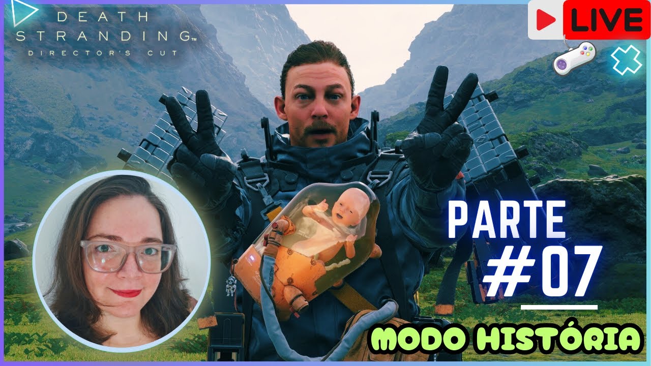 Death Stranding | Caminhando Muito e Entregando Pouco | Parte 07 | Live 🔴