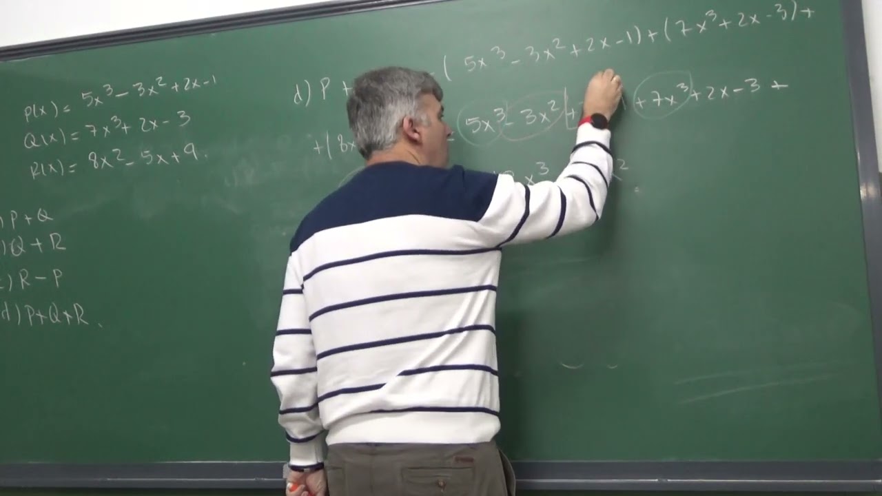 Ejercicio de polinomios