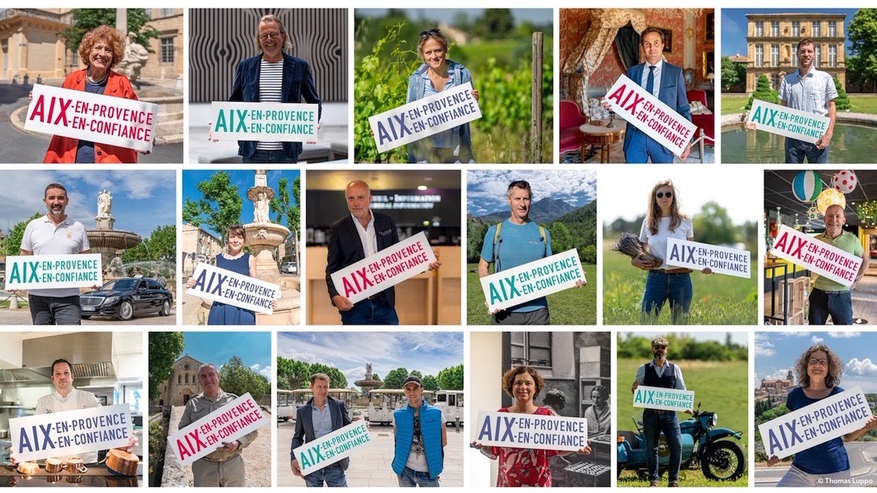 Aix-en-Provence / Aix-en-Confiance - La chanson