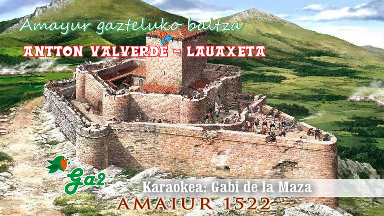 Amayur gaztelu baltza (Antton Valverde Lauaxeta)