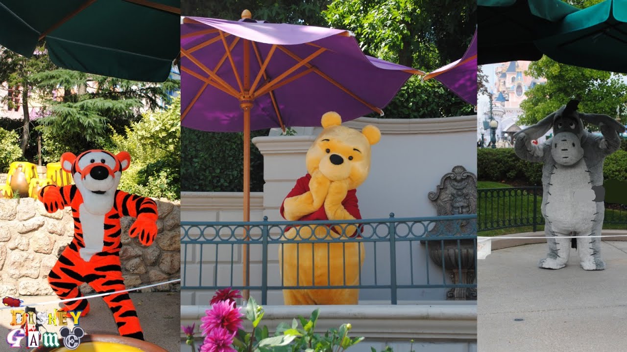 Winnie the Pooh Characters Meet and Greets - Disneyland Paris 2021
