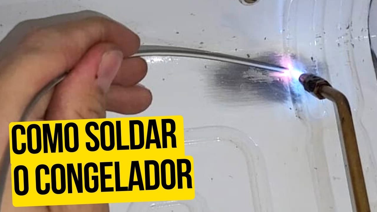 Como Eu Faço, Solda no Evaporador, Furo no Congelador, Limpeza no Sistema, Curso de Refrigeração