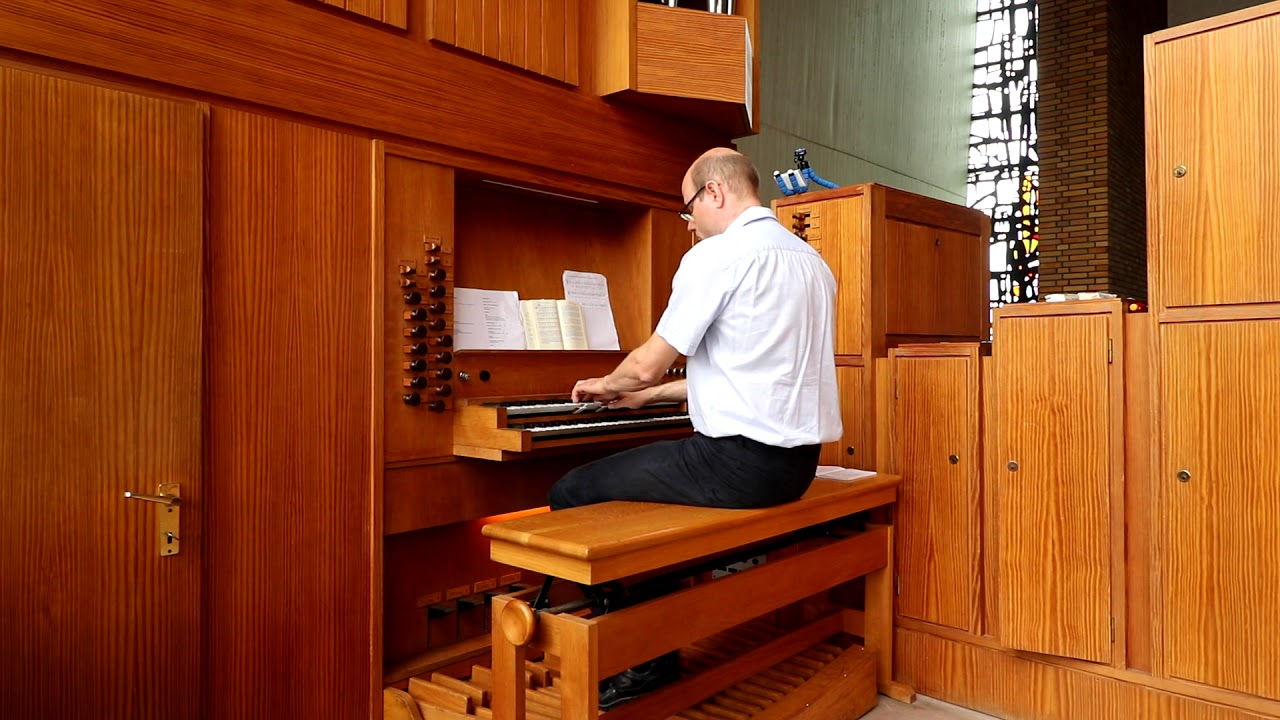 Orgelvorspiel Improvisation Johanneskirche Rastatt zum Gottesdienst